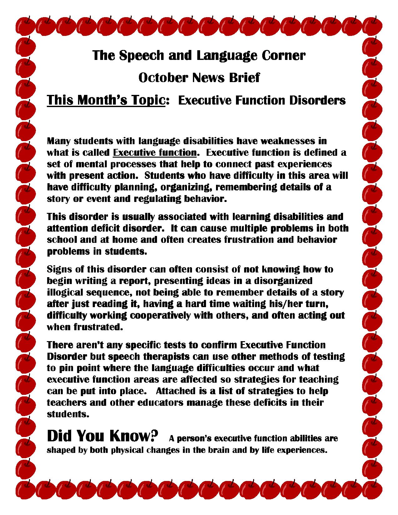 The_Speech_and_Language_Corner_October_2011_Newsbrief