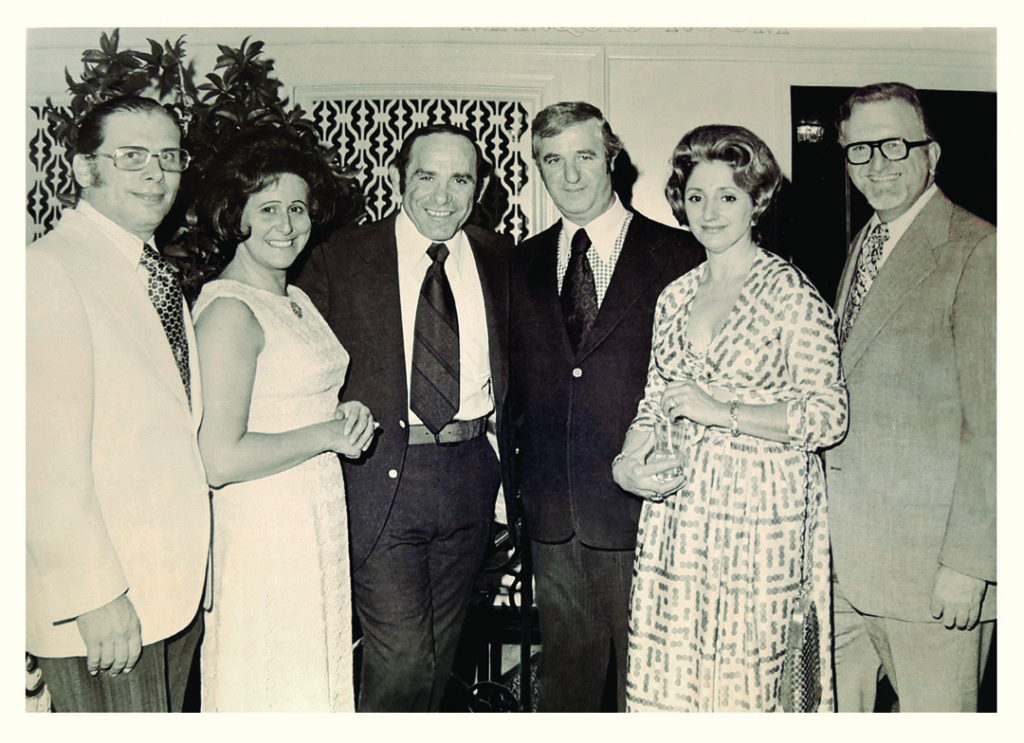 Yogi Berra pictured with other Westbridge Academy Founders and Supporters