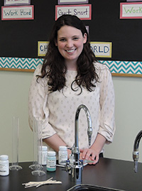 Westbridge Academy science teacher, Lauren Thompson