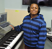 New Music Studio, Westbridge Academy, Bloomifield, NJ, private special education school