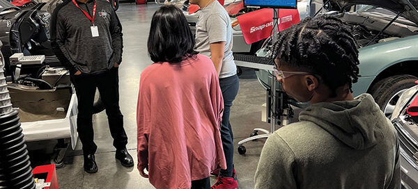 WBA students participating in it REACH transition program