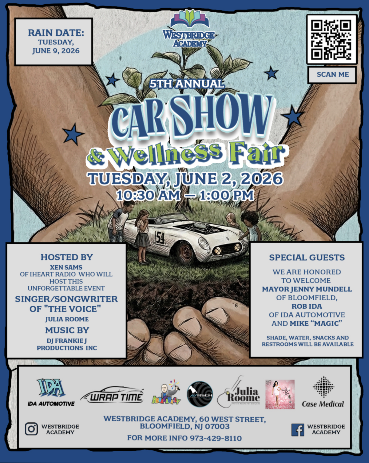 WBA Car Show and Wellness fair banner image