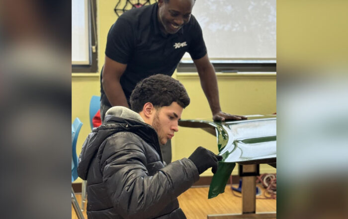 Francisco V., building real-world skills with the team from Wrap Time LLC